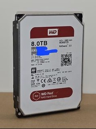 WD Red 8TB NAS 硬碟 WD80EFZX