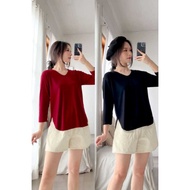 Oversized 7/8 sleeve t-shirt / T-shirt / Women's t-shirt / jumbo t-shirt / viral t-shirt