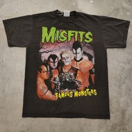[S-5XL]Scarying- MISFITS FAMOUS MONSTERS Band Shirt Tour Jersey