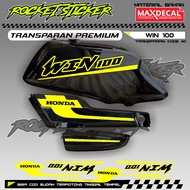 WIN Striping WIN Sticker Variation WIN UV TRANSPARENT CODE 40 PREMIUM MAXDECAL MATERIAL
