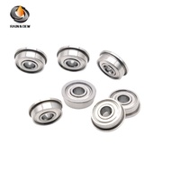 1PCS  F682ZZ F683ZZ F688ZZ F686ZZ F684ZZ F685ZZ F689ZZ Flanged Ball Bearings