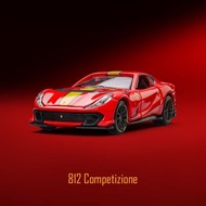 Bburago 1/64 Ferrari 812 Diecast car Car Model Simulation Alloy Diecast Car Children and Boys Collec