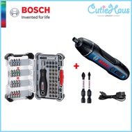 Cutiehaus BOSCH [Bundle] GO 2 SOLO Smart Screwdriver-06019H21L1 + BOSCH 50 Pcs Extra Hard Screwdrive