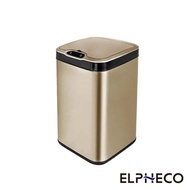 【美國 ELPHECO】不鏽鋼除臭感應垃圾桶-臭氧殺菌 20L 金色 ELPH6311U 公司貨 廠商直送