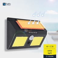 Water Resistant Solar Detect Sensor Light Outdoor Lighting Garden Security 太阳能户外灯 Lampu Taman