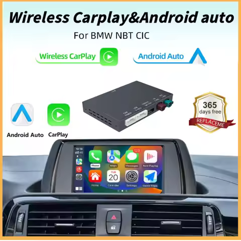 Wireless CarPlay Android For BMW CIC NBT System For BMW 1 2 3 4 5 6 7 Series X1 X3 X4 X5 X6 MINI F56