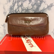 Kickers Handphone Pouch Bag Genuine Leather 100% Original PM (C87138-A)
