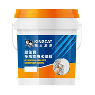 KINGCAT 貓王油漆 壁佳寶 多功能防水塗料 K1-680-65  象牙白  1桶