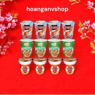 Combo 4 cups of Modern Noodles, 4 cups of Royal Noodles, 4 cups of Kokomi Noodles