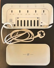 無線充電插座 - 5插座 + 無線快充 + 3USB快充（PD+QC3.0快充），2米線