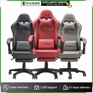 MUSSO[CL{Shark}V,Series'p{Gaming<u{Chair<V{With<h{Footrest,<DJ{PU<ep{Leather Chair With Headrest An