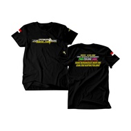 ZONA MALAM DISTRO T-SHIRT VOL-3 (make your time YANG against the morning) 24S COMBED COTTON THICKER 