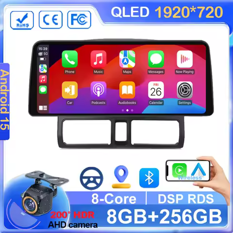 12.3 Inch for Honda CR-V CRV 2 2001 - 2006 Android 15 Auto Multimedia Video Player Car Radio GPS Nav