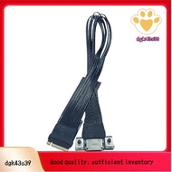 For M.2 to Oculink 4i Extension Cable Desktop M2 Mkey NVME to SFF8611 Adapter Cord PCIe 4.0 X4 Gen4 