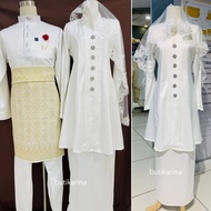 BAJU KEBAYA PUTIH | BAJU KEBAYA OFF WHITE | BAJU KEBAYA OFFWHITE | SET NIKAH KEBAYA SEDONDON | BAJU 