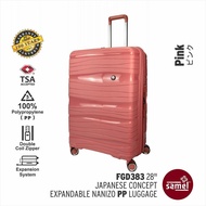 ⭐LOW PRICE⭐ Samel Japanese Concept Expandable Anti-Theft Zipper Luggage (28) FGD383