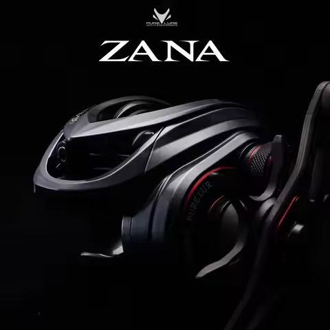 PURELURE ZANA 139g Aluminum Alloy Frame Cast As Low 3.5g Baitcasting Reel 5.8g Spool 7.6 Ratio 4KG D