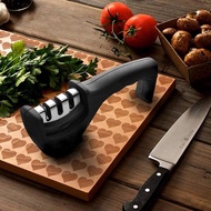 Big Buzz Knife Sharpener Manual 3 Stage Knives Sharpner Tool Advanced Knife Sharpener for Kitchen Kn
