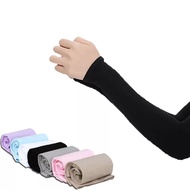 AQUAX LETS SLIM HANDSOCK COOLING SEAMLESS ICE SILK PROTECTIVE ARM HAND SOCK SLEEVES SPORTS RUNNING O