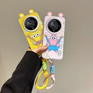 Casing Honor X9b 5G Casing Honor Magic 6 lite Casing Cute ears Silver-plated Casing Hard Phone Casin