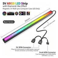 Gaming PC Casing Diamond Ray Addressable ARGB LED Light Strip 5V ARGB 3Pin Header Asus Aura MSI Myst