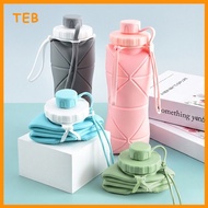 Botol Air Silikon Lipat, Collapsible Water Bottle Food Grade, Botol Minum Travel & Gym