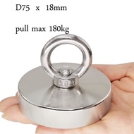 Fishing Magnets 110lb 242lb 529lb 771lb Pull Force Super Strong Heavy Duty Rare Earth Neodymium Sear