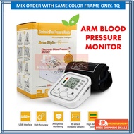 Mesin Periksa Tekanan Darah Automatik BP Monitor Set DIgital Arm Blood Pressure Mesin Cek Check Dara