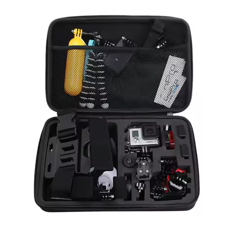 New Gopro Case Small Medium Large Size Accessory Anti-shock Storage Bag Box For Hero11 10 9 8 7 SJCA