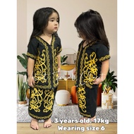 TRADITIONAL ATTIRE COSTUME KIDS BORNEO ETHNIC
