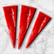 REPLIKA Replica of papaya fruit Imitation papaya cut/ Fake papaya/ Artificial papaya fruit Pearl cut