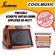 [FAMA]Cool Music 20-Watt Portable Acoustic Guitar Combo Amplifier - AC-20 AC20