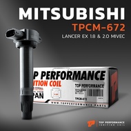 คอยล์จุดระเบิด MITSUBISHI LANCER EX MIVEC 1.8 & 2.0 MIVEC / 4B10 ตรงรุ่น 100% - TPCM-672 - TOP PERFO