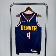 衛斯布克 Russell Westbrook 丹佛金塊 Denver Nuggets 2023/24 藏青色 4號 – Navy Blue Nike NBA 熱壓 球迷版 球衣 Swingman Je