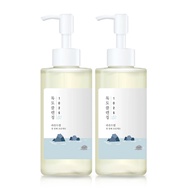 Round Lab 1025 Dokdo Cleansing Oil 200ml X 2 - Hydrating Oil Cleanser, Sensitive Skin, No Double Cle