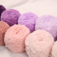 1 Skein 100g each Dopamine Faux Fur Yarn Chunky Yarn Super Soft Fuzzy Fluffy Yarn Eyelash Yarn for D