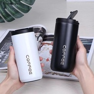 Fitow 500ML Stainless Steel Coffee Bottle Thermal Mug Leakproof Car Vacuum Flasks Coffee Cup Travel 