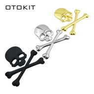 3D Auto Car Truck Body Badge Skull Sticker Metal Decal Emblem for Infiniti QX80 FX35 G25 Q70 Qx60 Ch