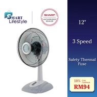 Sharp 12" Table Fan 3 Speed PJT129GY