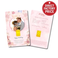 Taukemas 999 Gold Wafer - Valantine Personalized Collection (4) 1g