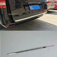 yolandd สำหรับ Mercedes-benz Vito (w447) V-class 2017-2020 สแตนเลส Tail Gate ประตูฝาครอบด้านหลัง Tru