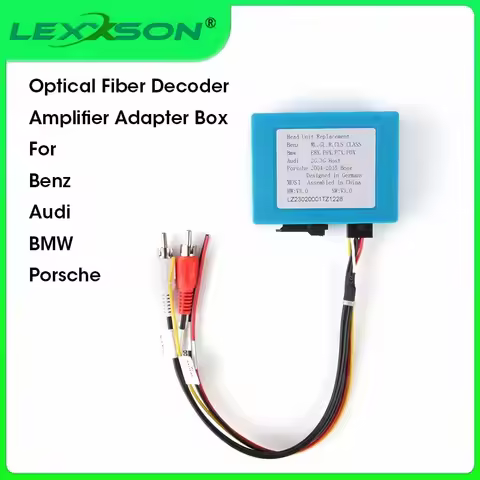 Car Radio Audio Optical Fiber Decoder Most Box For Mercedes Benz ML/GL/R/S/CL/E/SL/C/CLK Series W203