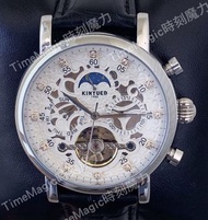 【時刻魔力】KINYUED 國王雕花面盤機械錶(J026)