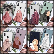 Redmi 9 9A 9C 9T 9 Prime 9C NFC 19TIC Islamic Muslim Hijab Girls  Soft Phone Casing Case