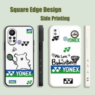 Casing For Samsung A12 A10 A10S A20S A03S A50 A31 A02S A11 Yonex Badminton Racket anime OAP02 Phone Case Square Edge