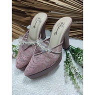 Azwa Mauve shoes 10cm high