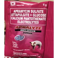 5 PACKS APRALYTE 6G Anti-Scour Powder