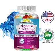 Nature's Way Probiotic BC30 Gummies - Survives Stomach Acid for Digestive & Immune Health