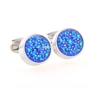 Crystal Cone Cufflinks Men Class French Shirt Cufflinks For Men # Gift Box # 206