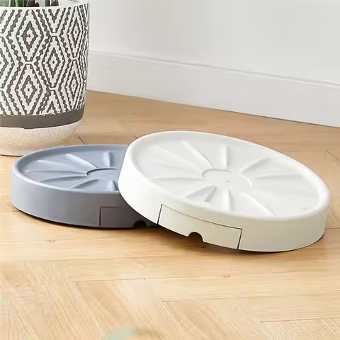 VC-Plant Stand With Wheels:13Inch Plant Stand With Drainage Tray, 360°Rolling Wheels For Planters,Pl